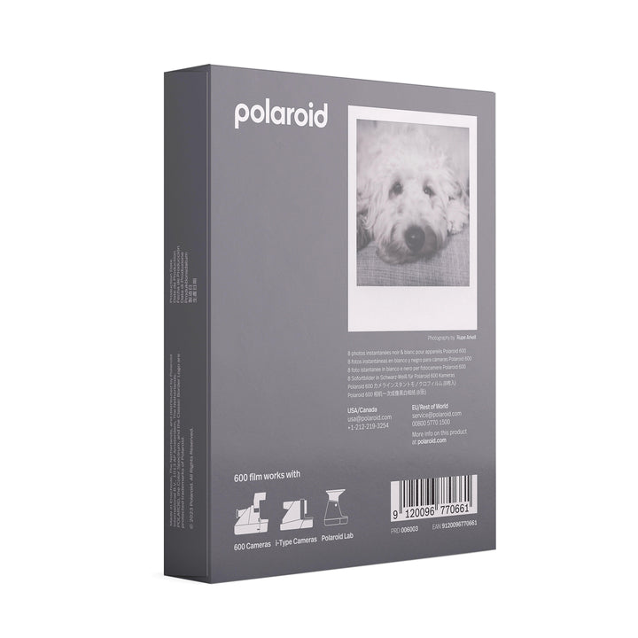 Polaroid Type 600 B&W Instant Film