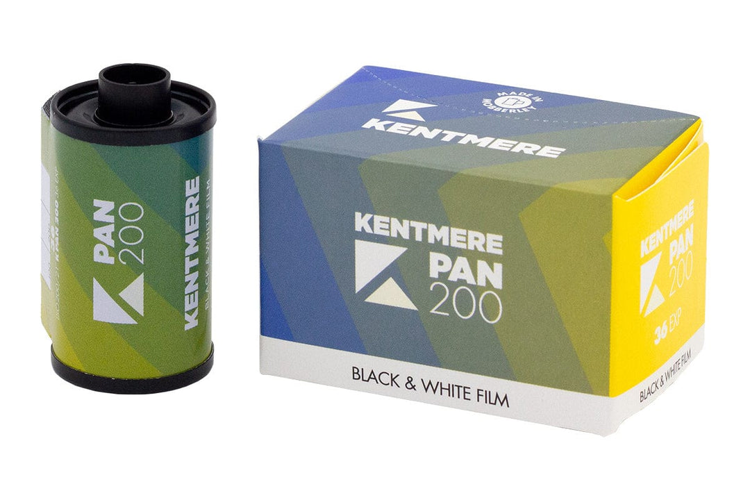 Kentmere Pan 200, 35mm, 36 exp, Black and White Film (Single Roll)