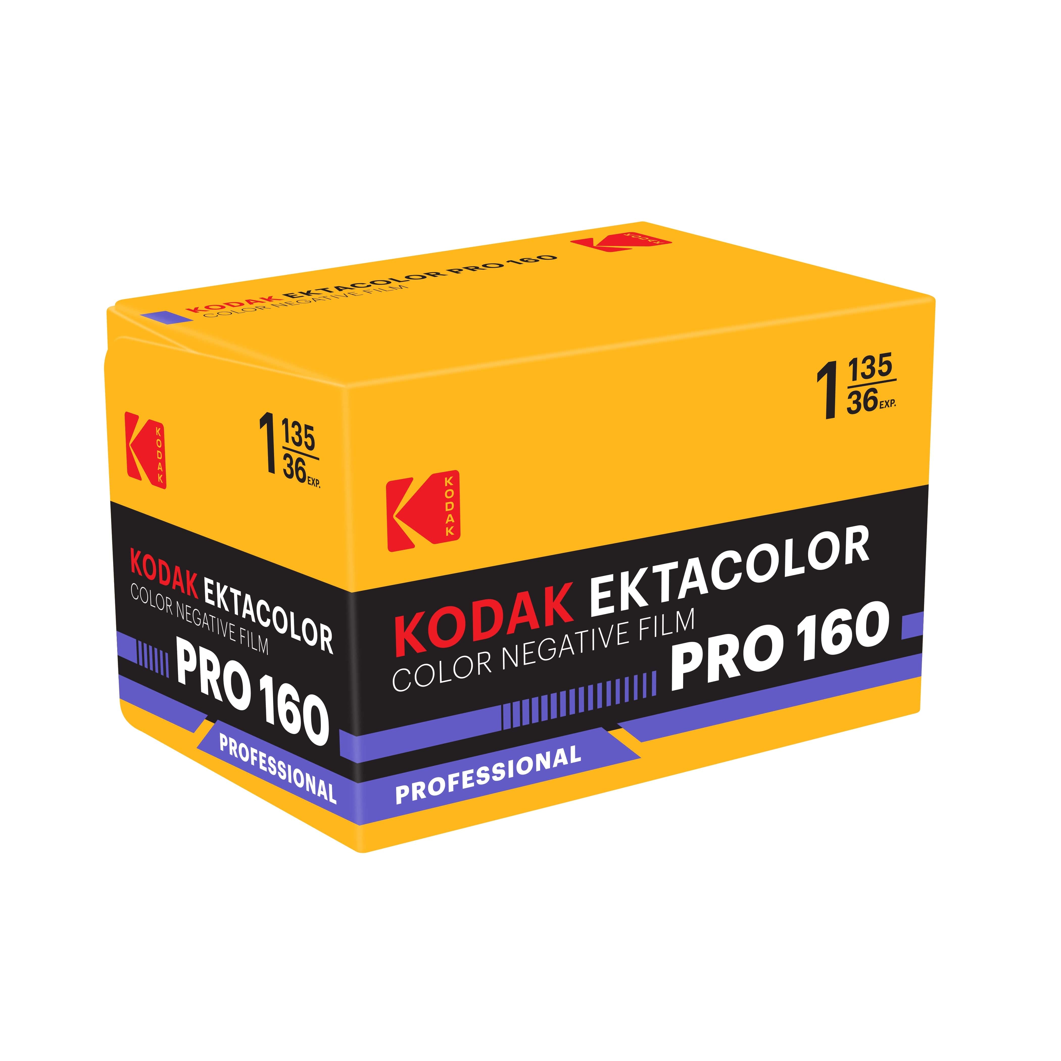 Konica PROFESSIONAL 160 PS フィルム 10本セット Kodak Ektacolor Pro 160, 35mm, 36 Exposures, Color Film (Pack of
