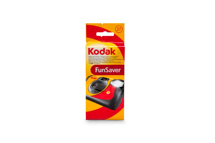 Kodak Funsaver 35mm One-Time-Use Disposable Camera (ISO-800, 27 Exp.)