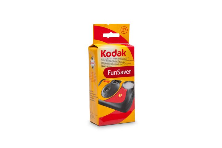 Kodak Funsaver 35mm One-Time-Use Disposable Camera (ISO-800, 27 Exp.)