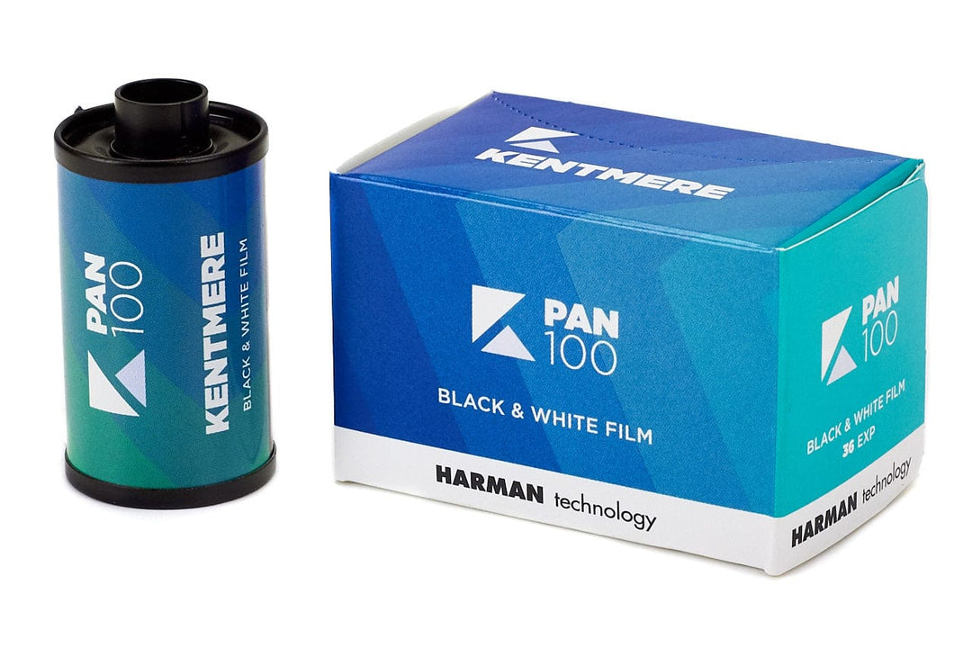 Kentmere PAN 100, 35mm, 36 exp, Black and White Film (Single Roll)