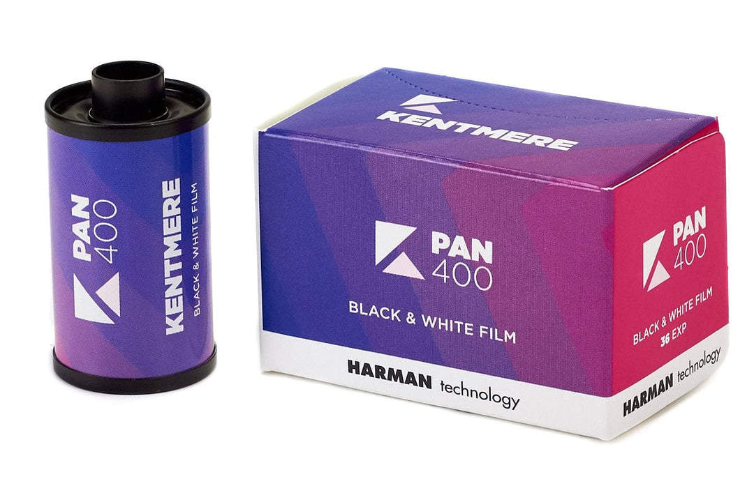 Kentmere PAN 400, 35mm, 36 exp, Black and White Film (Single Roll)