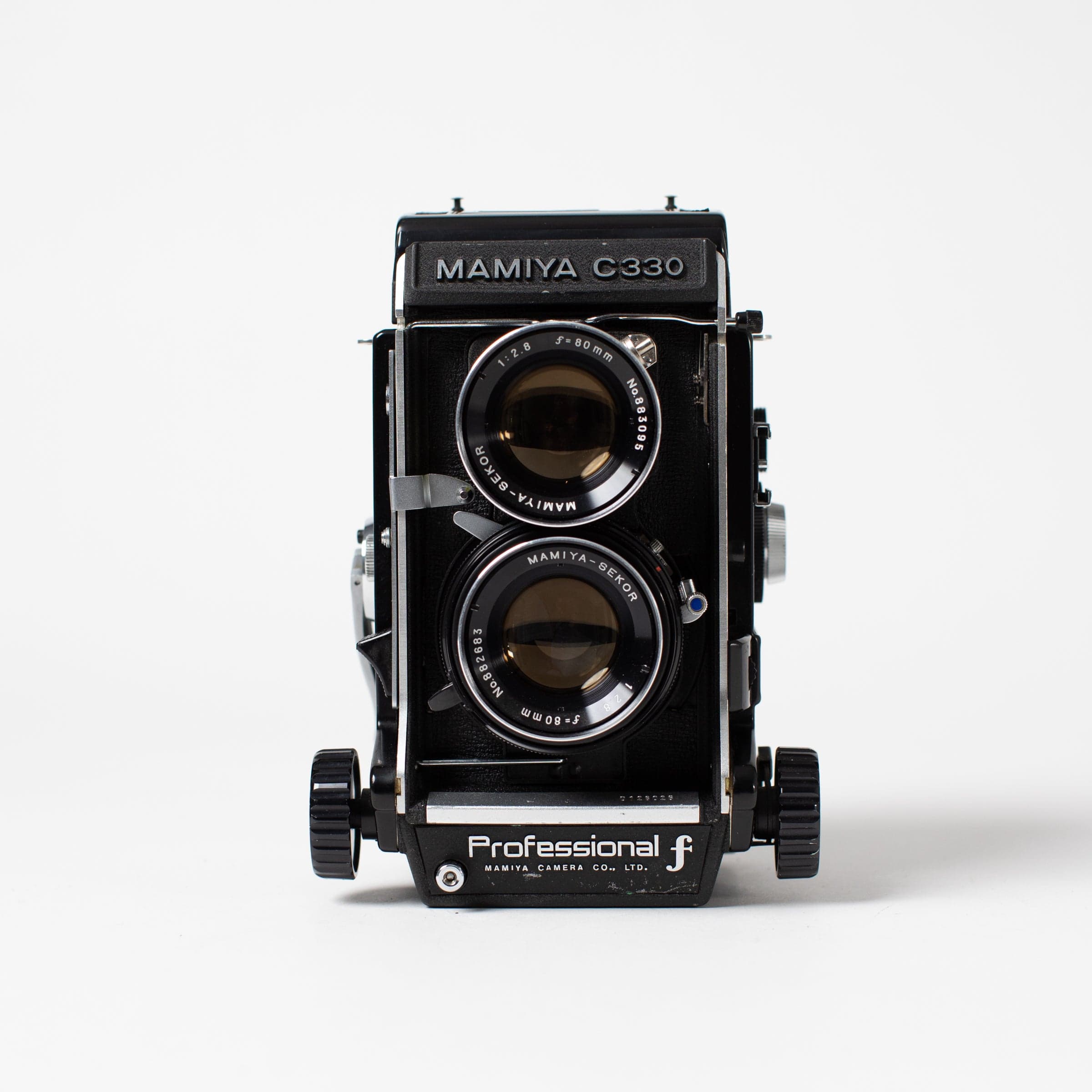 Mamiya C330 Professional with 80mm f2.8 Lens and WLF, fresh CLA