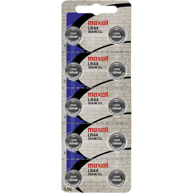 Maxell LR44 alkaline 1.5V battery