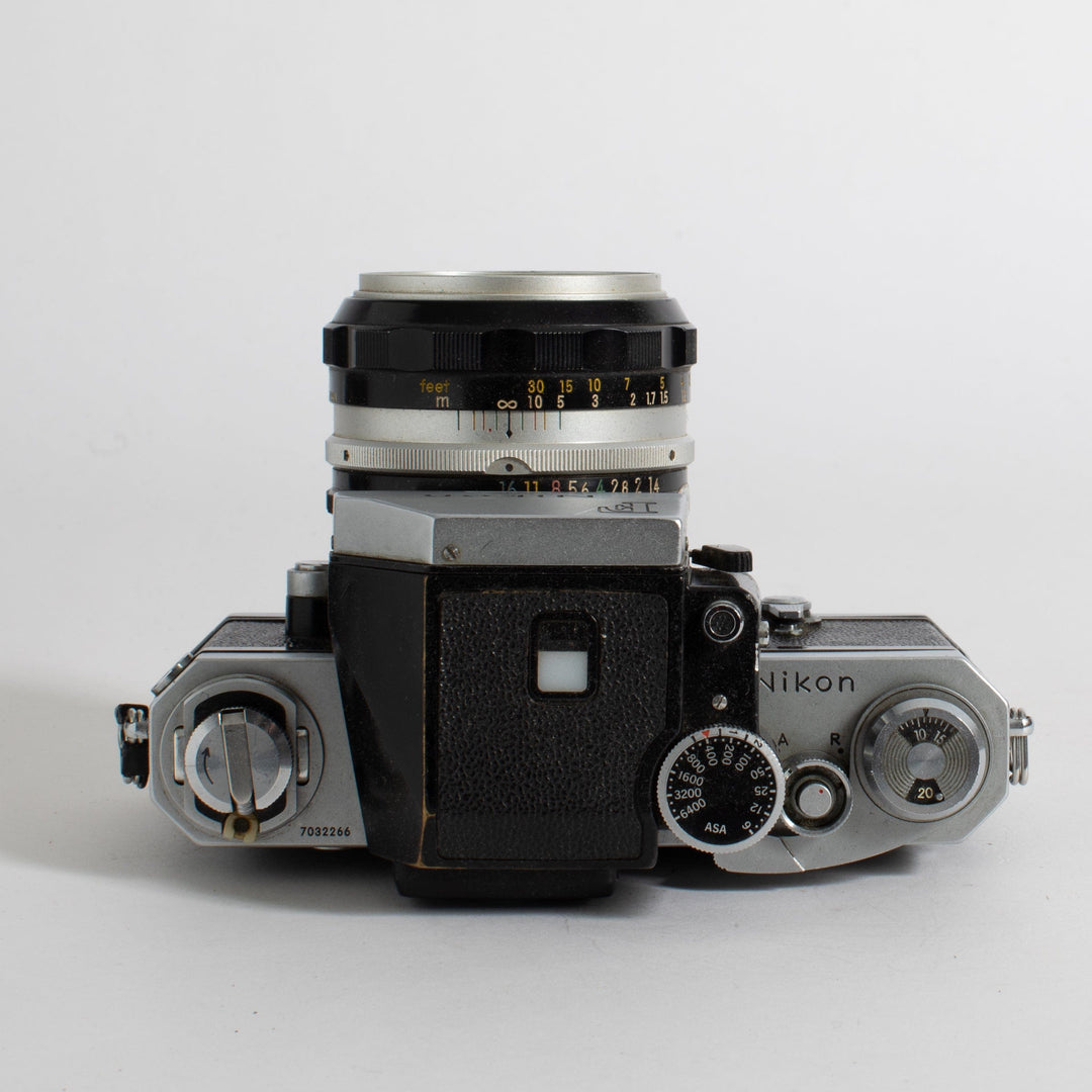 Nikon F no. 7032266 with 50mm f/1.4 Lens