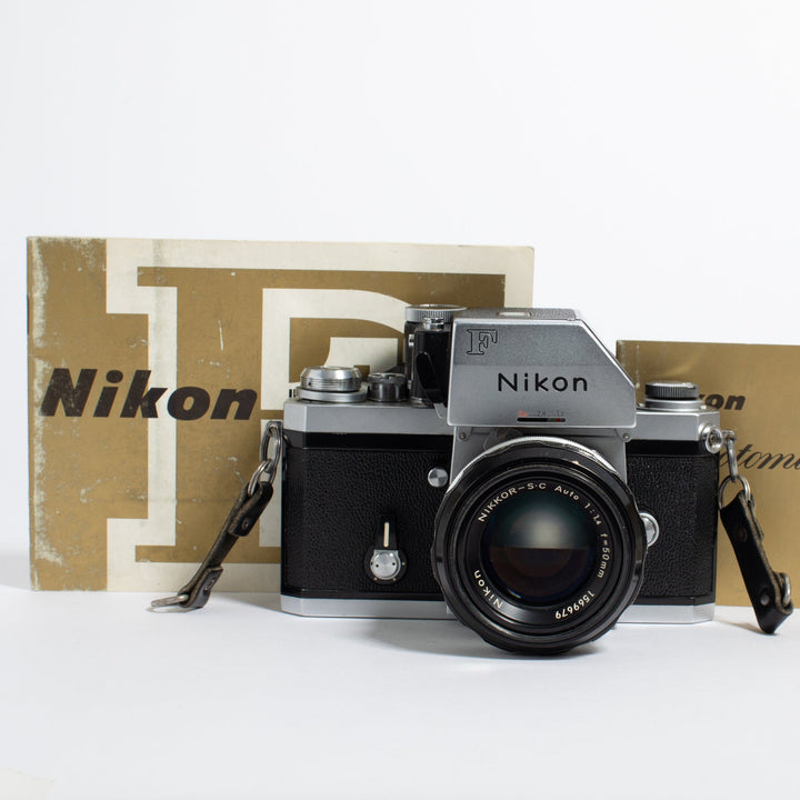 Nikon F Photomic with 50mm f/1.4 Nikkor-S C Lens