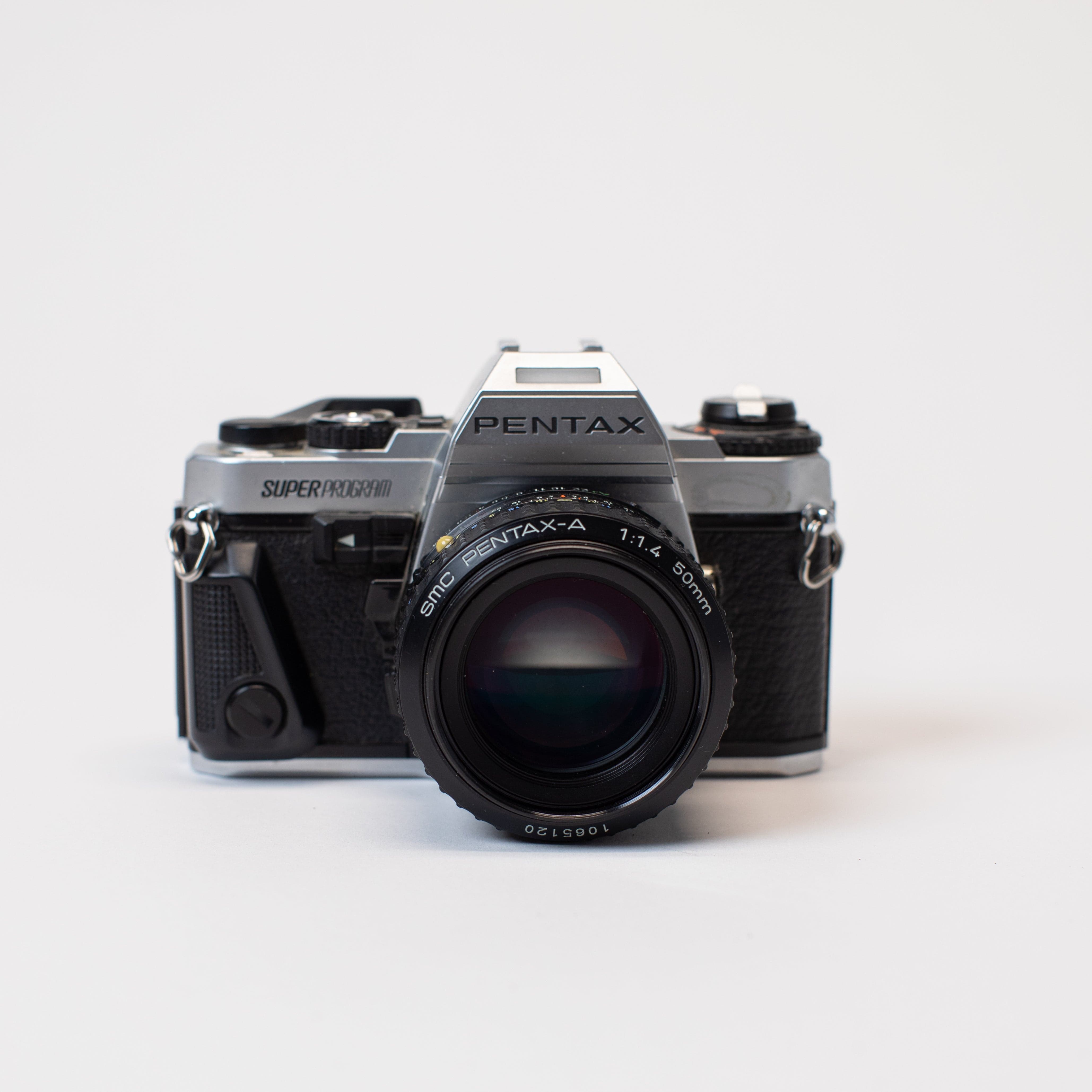 フィルムカメラ PENTAX super A SMC PENTAX-A 50mm f/1.4 Pentax Super Program with SMC Pentax-A 50mm f/1.4 – Film Supply Club