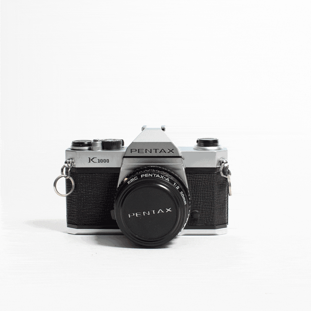 Pentax K1000 no. 6436457 with 50mm f/2 Lens Film Supply Club