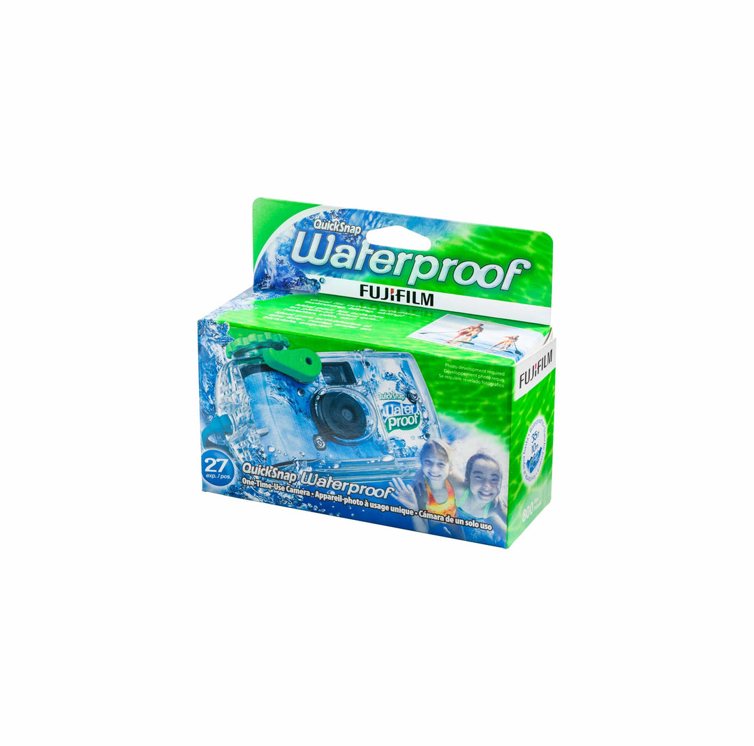 SALE! Fuji Quicksnap Waterproof 35mm One-Time-Use Disposable Camera (27 Exp.)