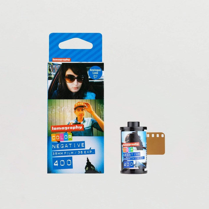 Lomography 400 35mm 36 Exposures Color Negative Film (Pack of 3 Rolls)