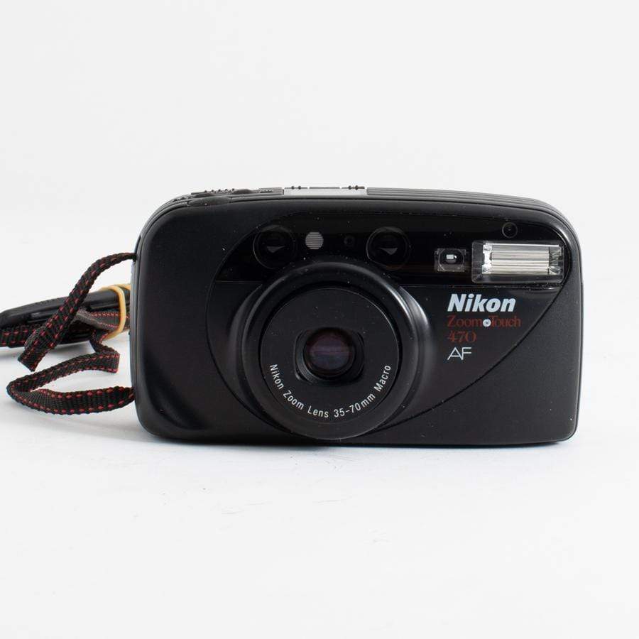 Nikon Zoom Touch 470 AF 35mm film Camera Zoom Lens 35-70mm Macro