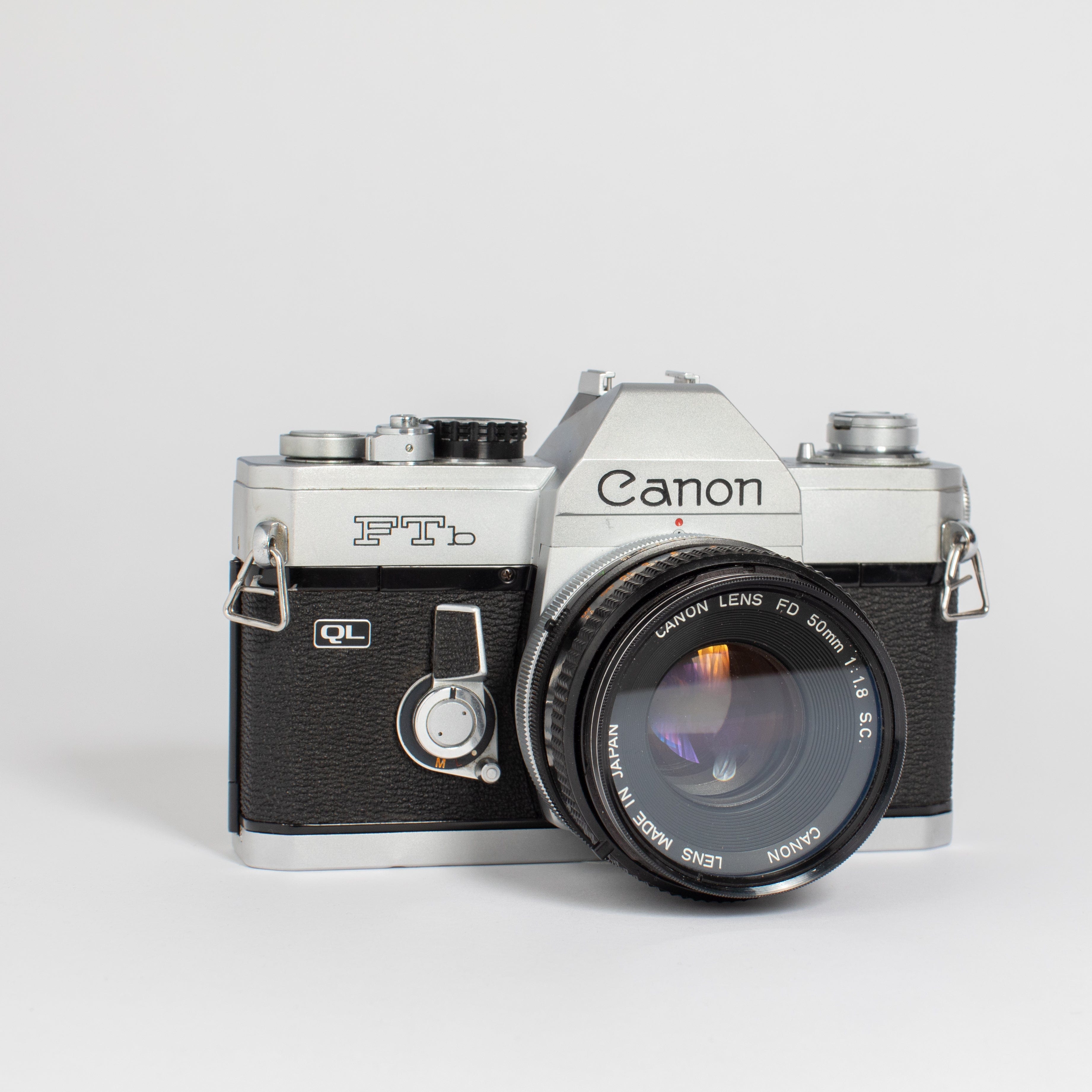 Canon FTb QL w/ FD 50mm 1.8 S.C. Lens – Film Supply Club