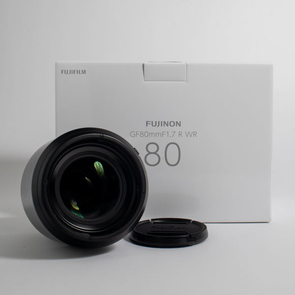 FUJIFILM GF 80mm f/1.7 R WR Lens Very Good Used Condition – Film Supply  Club