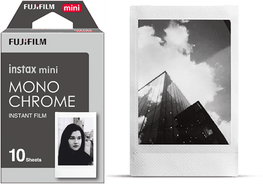 Fuji Instax Mini Monochrome (10 Exposures) – Film Supply Club