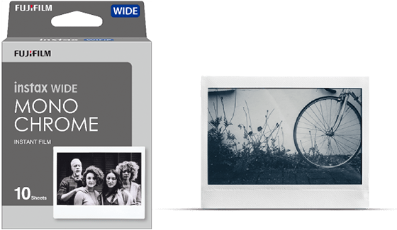Fuji Instax Wide Monochrome (10 Exposures) – Film Supply Club