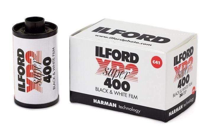 XP2 Super 400, 35mm, 36 Exposures, Black and White Film (Single Roll)