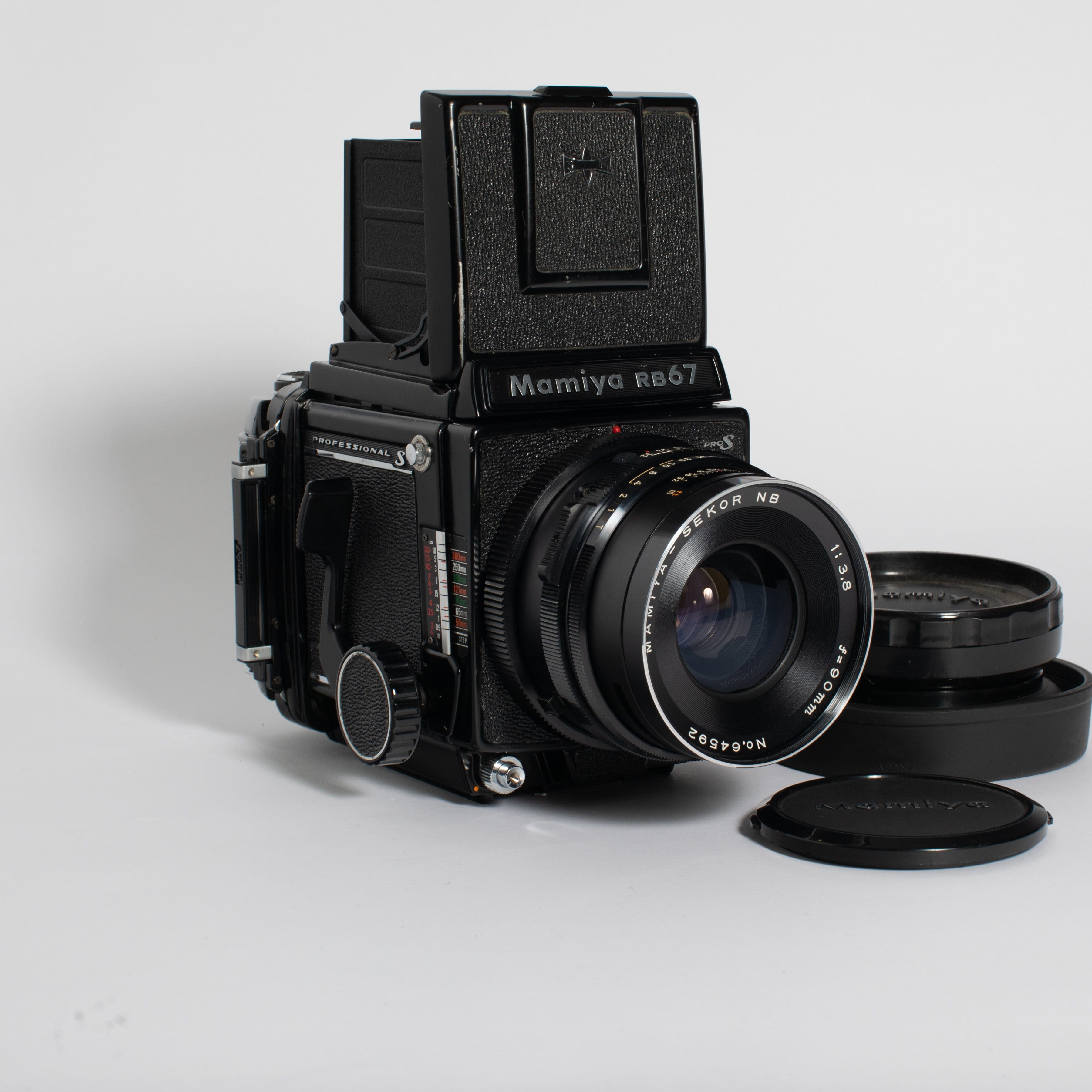 Mamiya RB67 Pro S with 90mm f/3.8