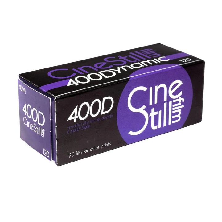 Cinestill 120 Medium Format 400D Color Film (Single Roll Purchase)