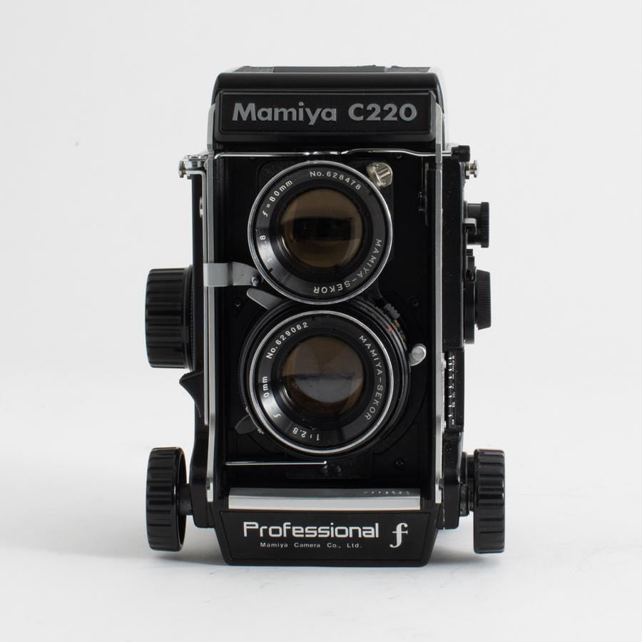 Mamiya C220 80mm f2.8 with WLVF (PREMIUM CLA) – Film Supply Club