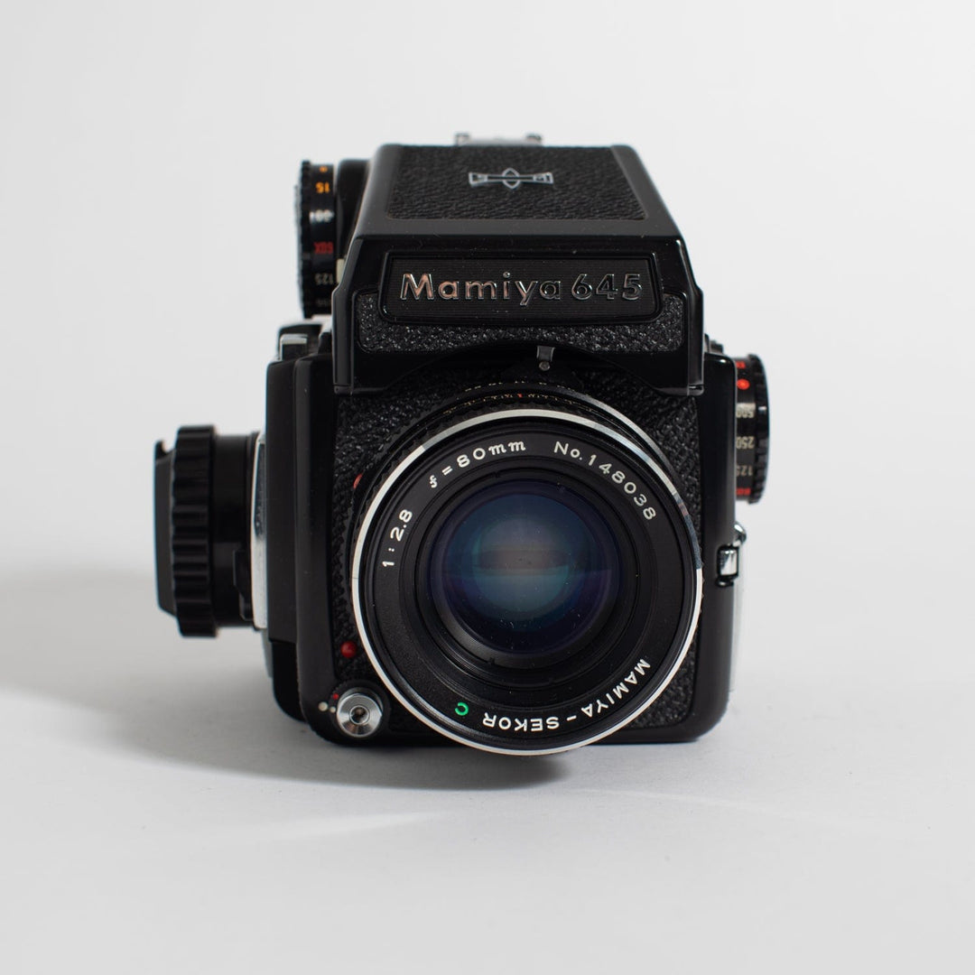 Mamiya M645 with Mamiya-Sekor C 80mm f/2.8 Lens
