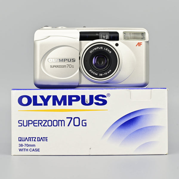 Olympus Superzoom 70G QD (New Old Stock Box Set) – Film Supply Club