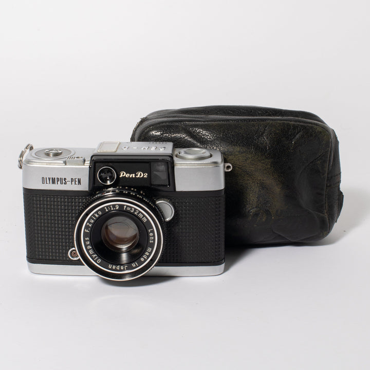 Olympus Pen-D Half Frame Camera with Bag