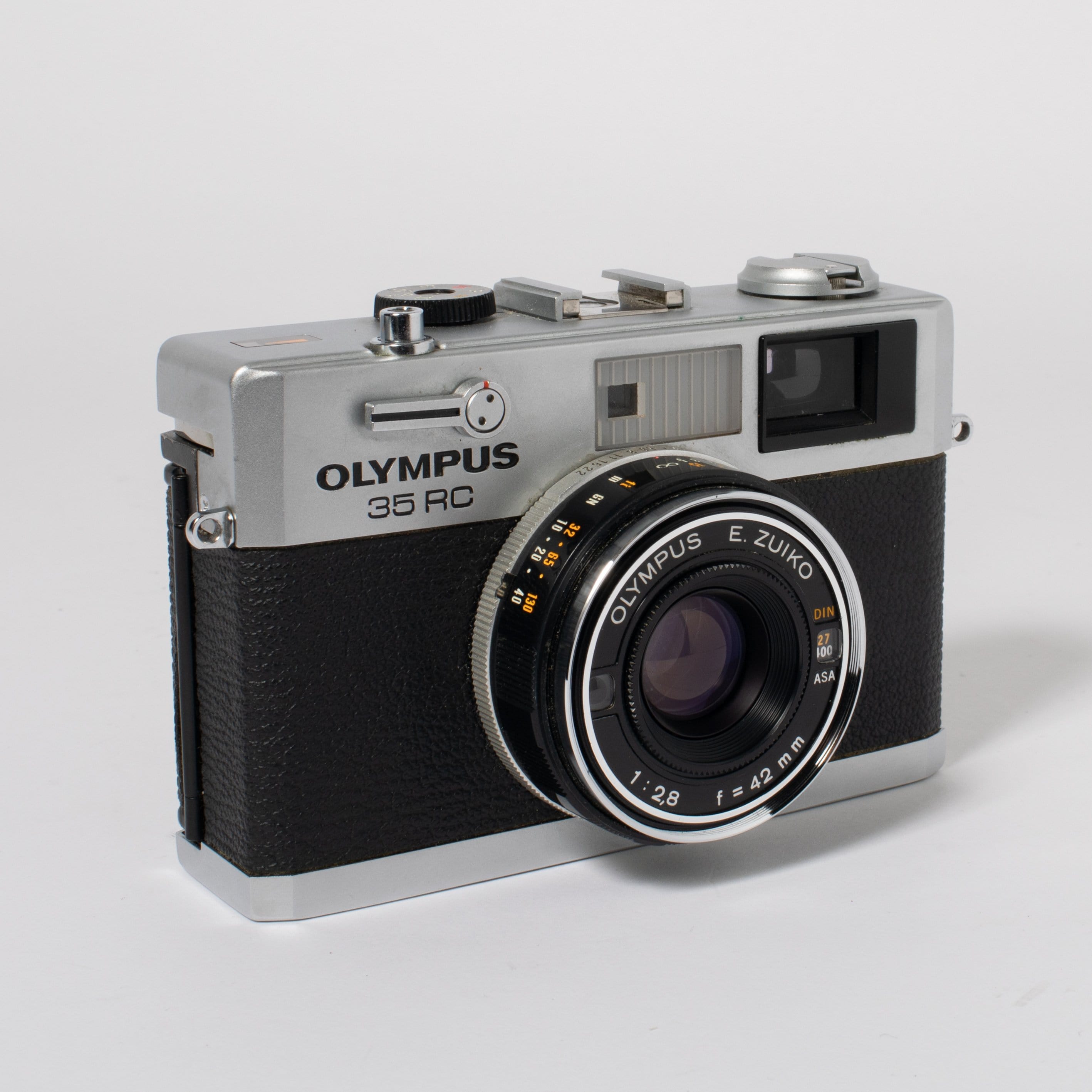 Olympus 35 RC Rangefinder 35mm Film Camera 42mm f2.8 E. deals Zuiko + Manual