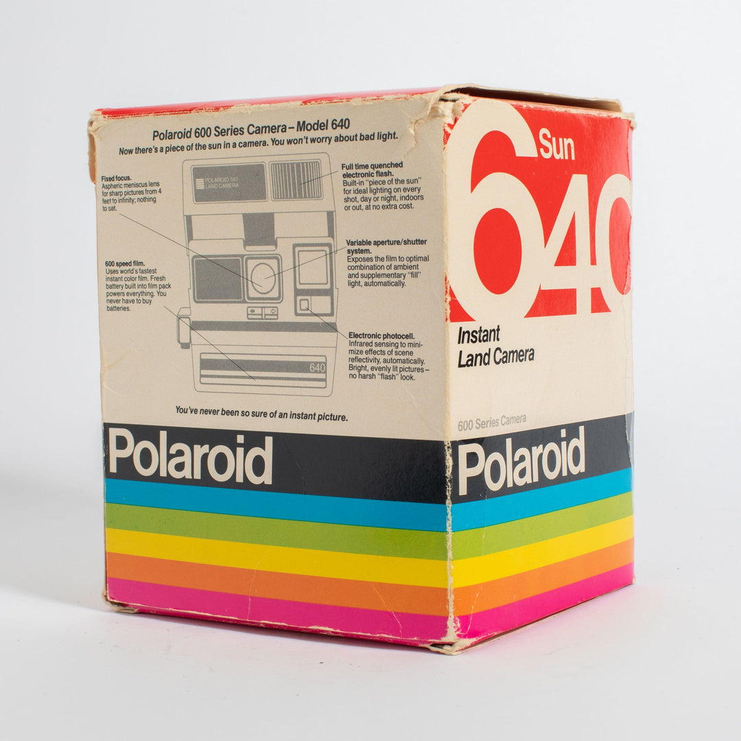 Polaroid 600 Land Camera 640 with Box