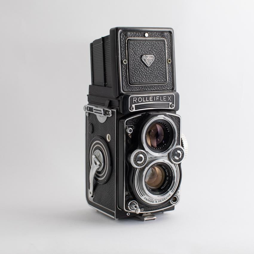 Rolleiflex 3.5E3 75mm f3.5 Zeiss Planar lens Nr. 2382765 – Film