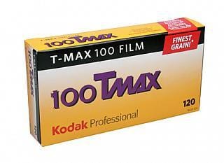 Kodak 100 Tmax TMX - 120 Medium Format Black and White Film - 5 Rolls