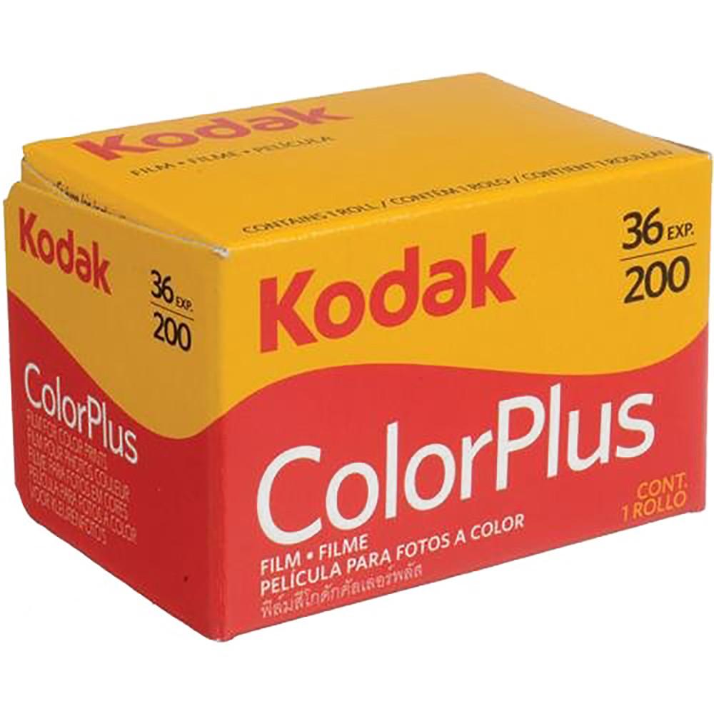 Kodak ColorPlus 200 Single Roll, 35mm 36 Exposures, Color Negative Film