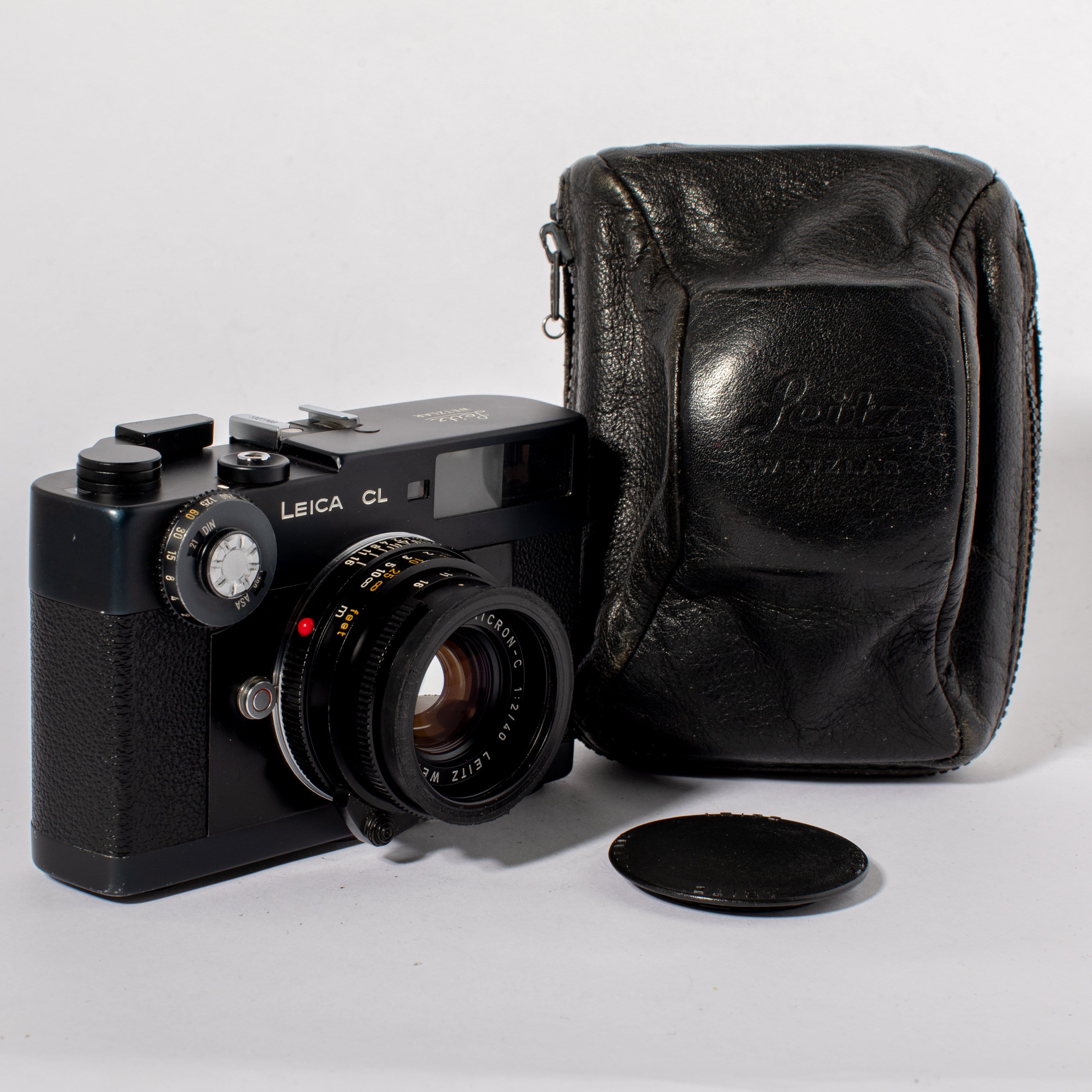 Leica CL (Black) with Wetzlar Sumicron-C 40mm f/2 Lens – Film