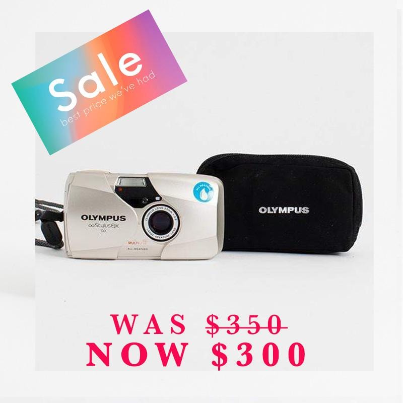 Olympus Stylus Epic DLX 35mm point-and-shoot film camera