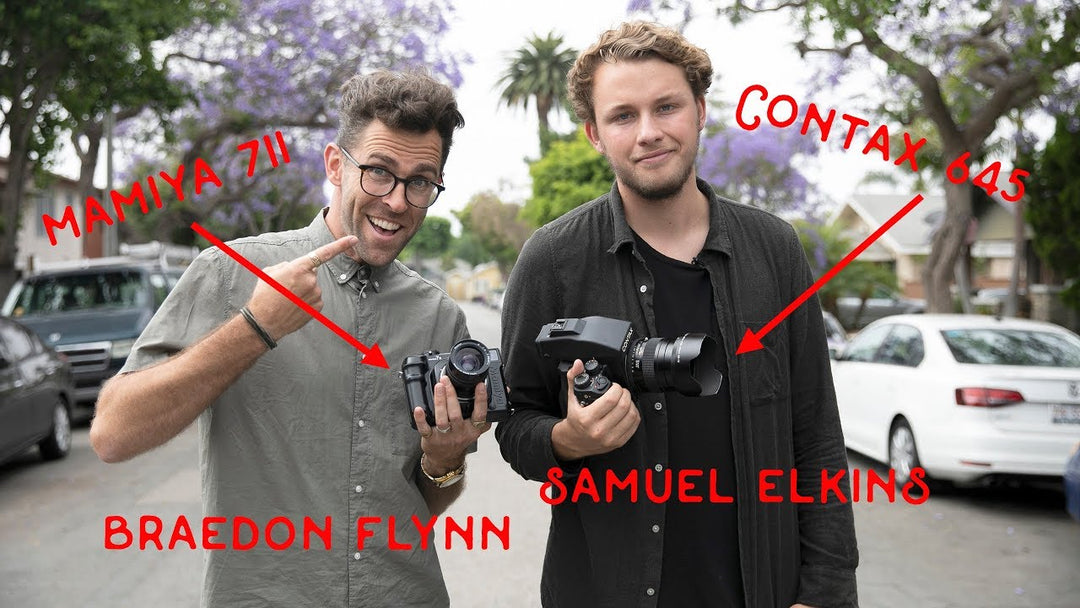 Samuel Elkins + Braedon: Mamiya 7ii vs Contax 645