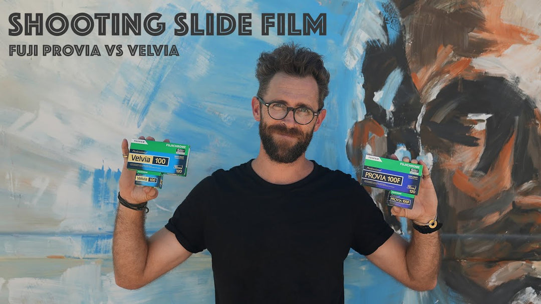 Shooting Fujifilm Velvia and Provia Slide Film at the Salton Sea