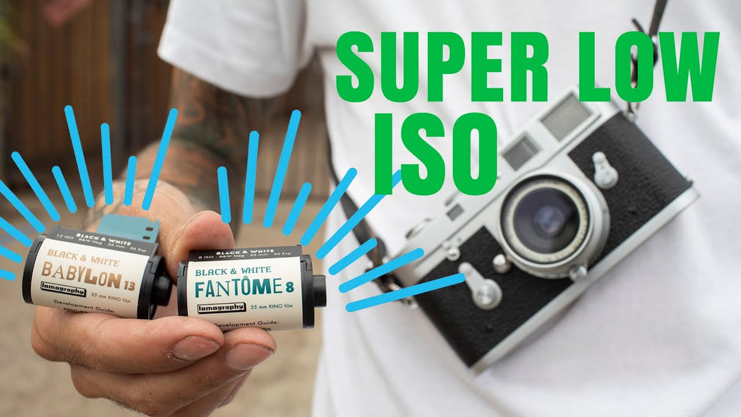 Lomography ISO 8 and ISO 13 Black and White Film: Low Speed Film for Maximum Detail