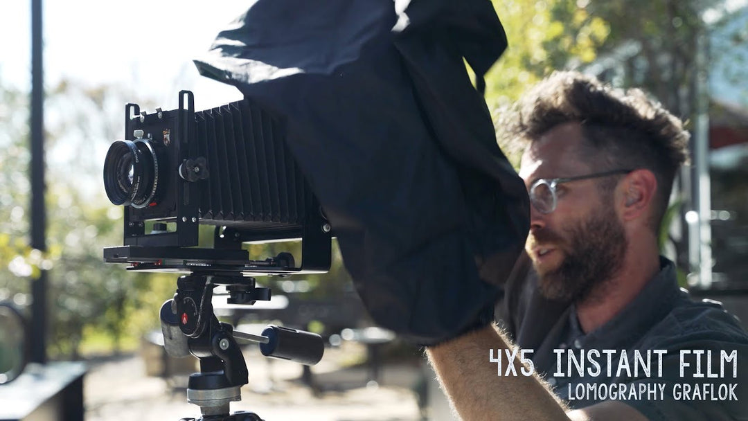 How to Use the LomoGraflok 4x5 Instant Back for Large Format Instant Photography