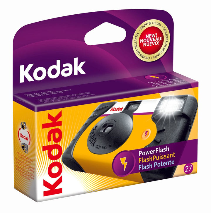 Kodak Power Flash HD One-Time-Use Disposable Camera (27 Exp.)