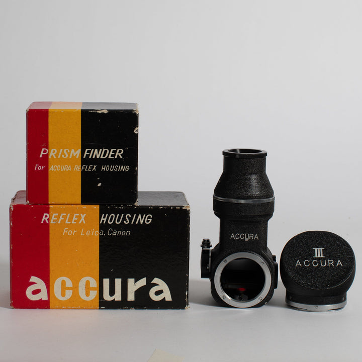 Accura Prism Finder and Reflex Housing for Canon or Leica Rangefinder