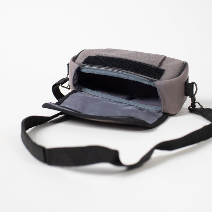 Vintage Striped KOA Camera Bag