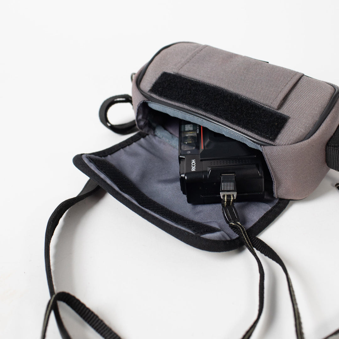 Vintage Striped KOA Camera Bag