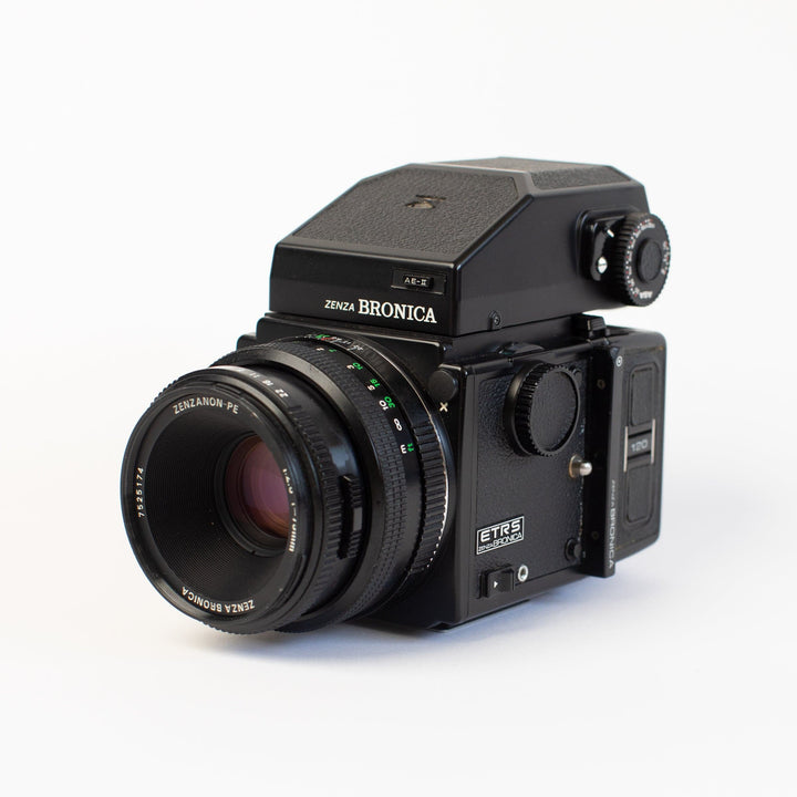 Zenza Bronica ETRS with 75mm f/2.8 lens No. 7129013
