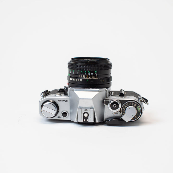 Canon AE-1 Program with 50mm f/1.8 FD Lens no. 1561066
