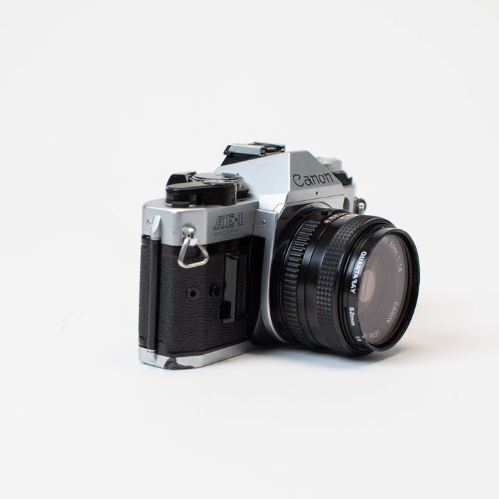 Canon AE-1 Program with 50mm f/1.8 FD Lens no. 1561066