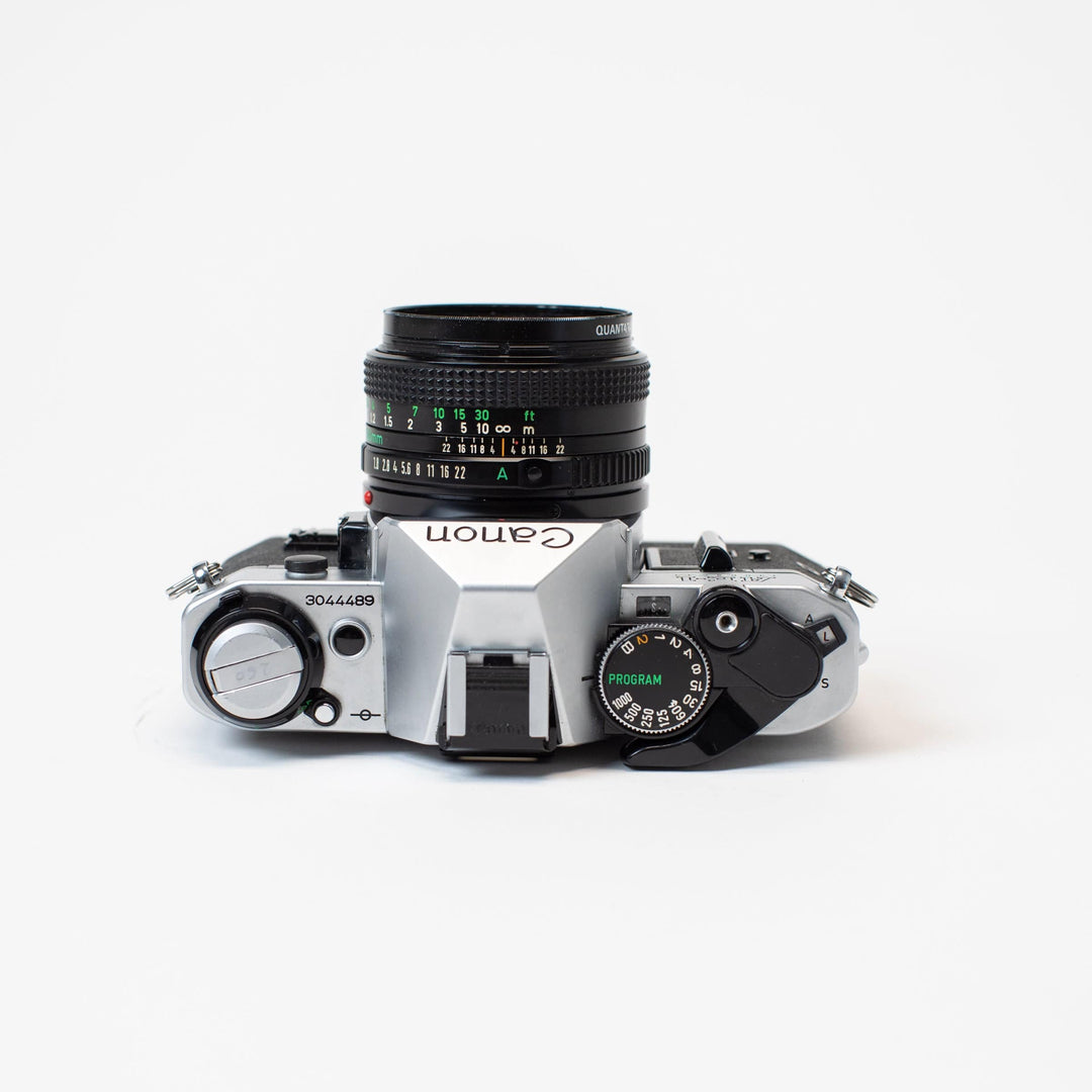 Canon AE-1 Program with 50mm f/1.8 FD Lens no. 1561066