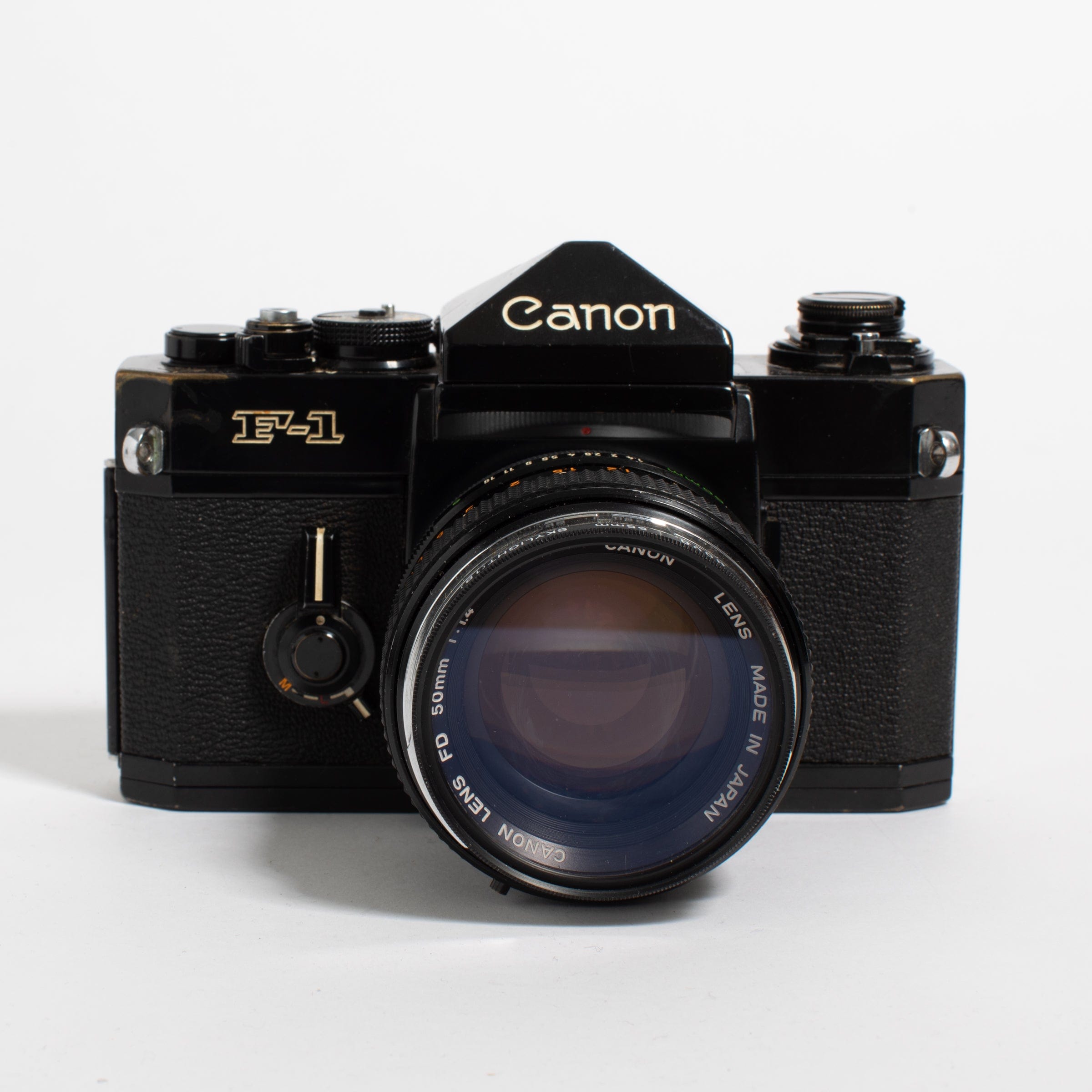 Canon F-1 with FD 50mm f/1.4 lens, body no. 312665 – Film Supply Club