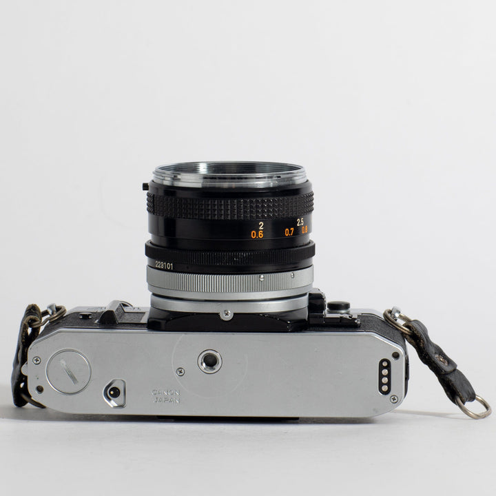 Canon AE-1 Program with 50mm f/1.8 FD Lens, CLA'd!