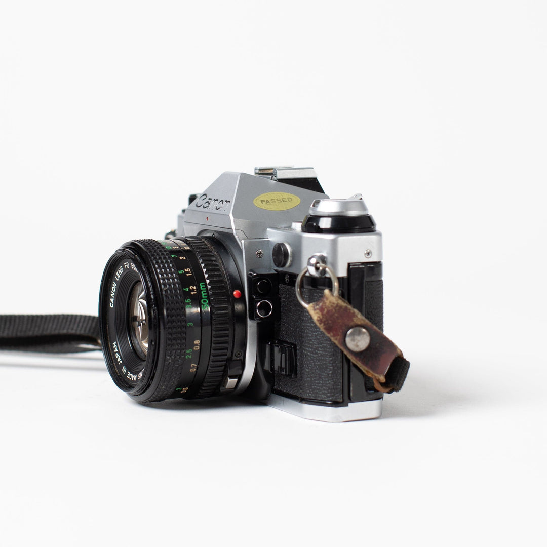 Canon AE-1 Program with 50mm f/1.8 FD Lens no. 3969754