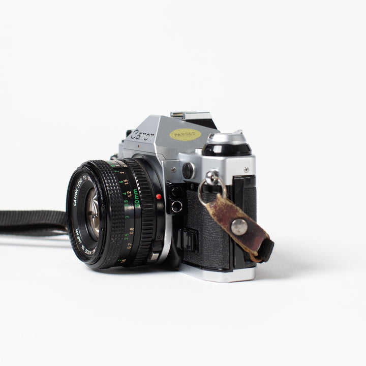 Canon AE-1 Program with 50mm f/1.8 FD Lens no. 3969754